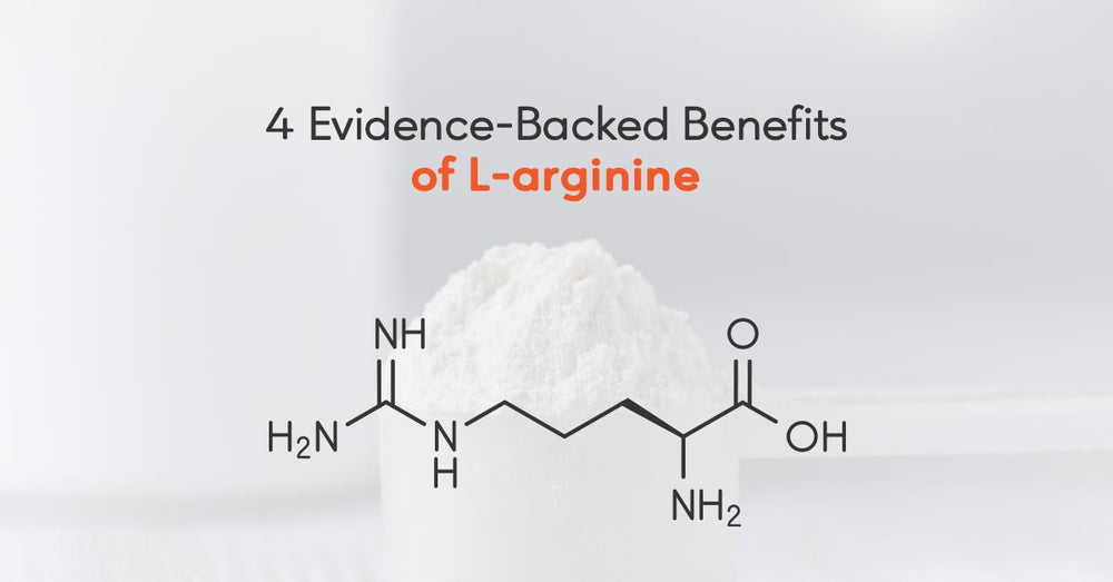4 Evidence-Backed Benefits of L-arginine