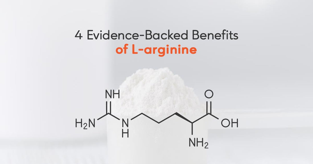 4 Evidence-Backed Benefits of L-arginine