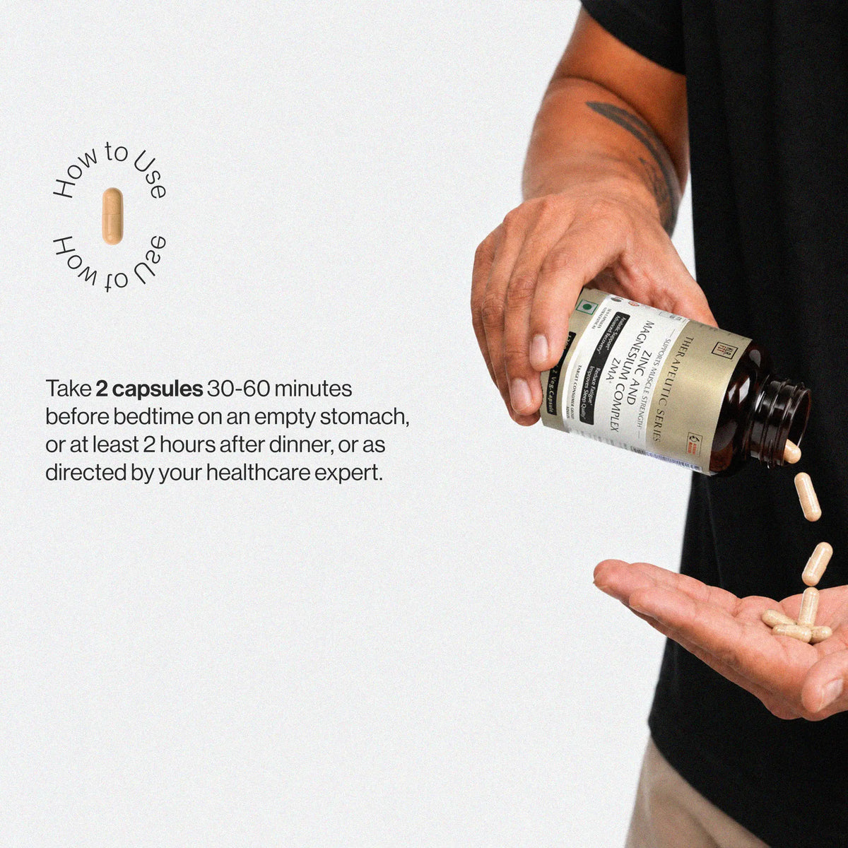 Zinc and Magnesium Complex ZMA+