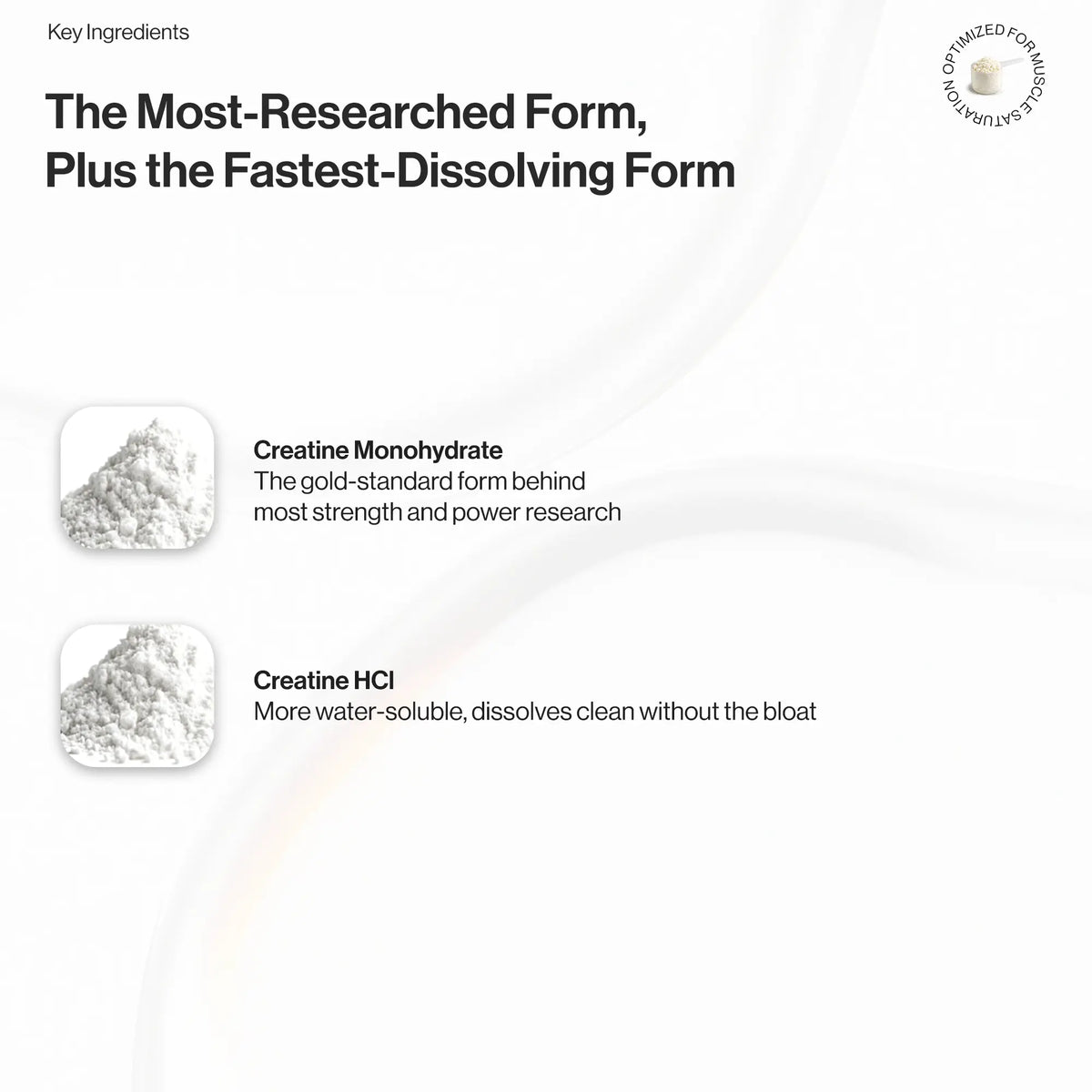 Creatine Monohydrate & HCl