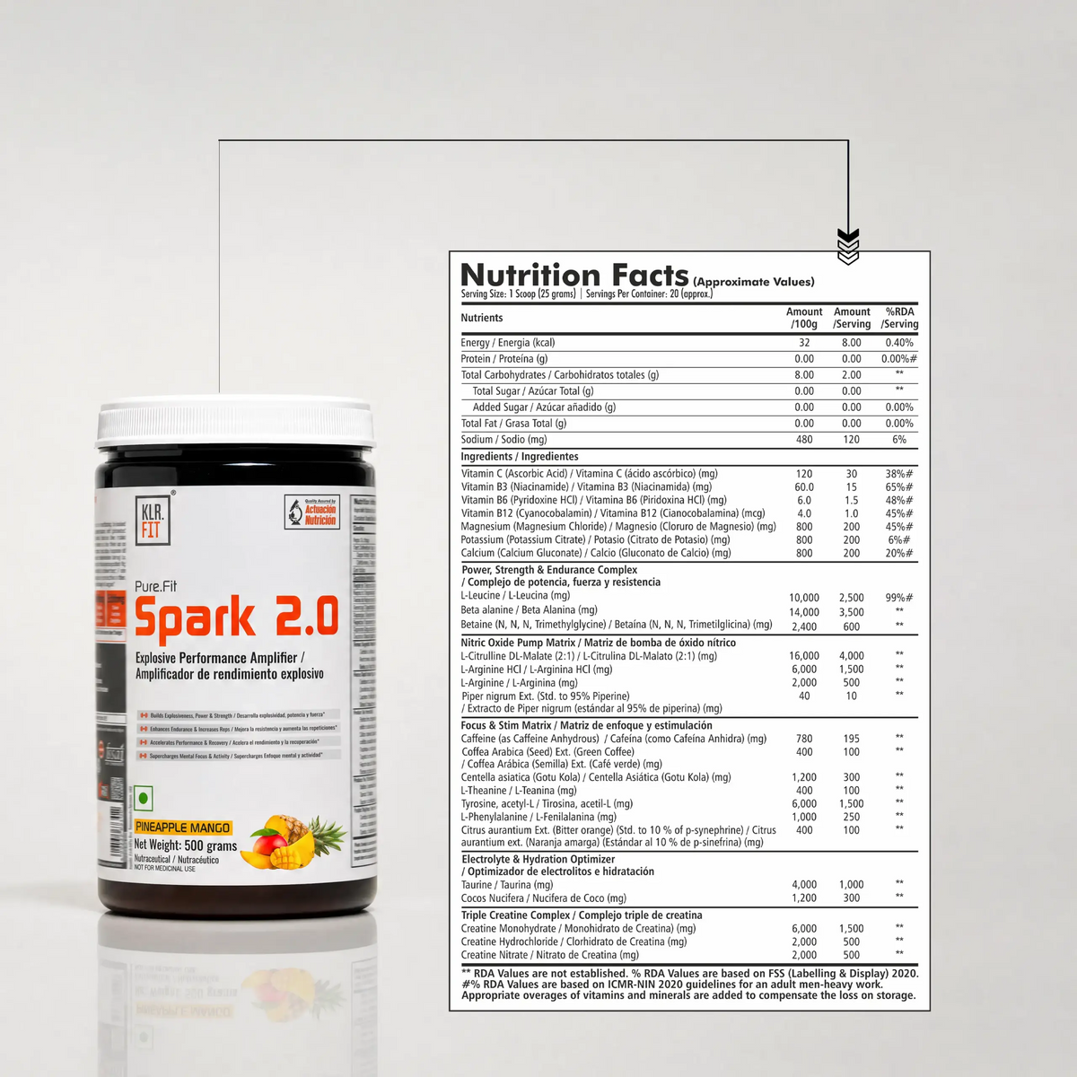 Spark 2.0 500g