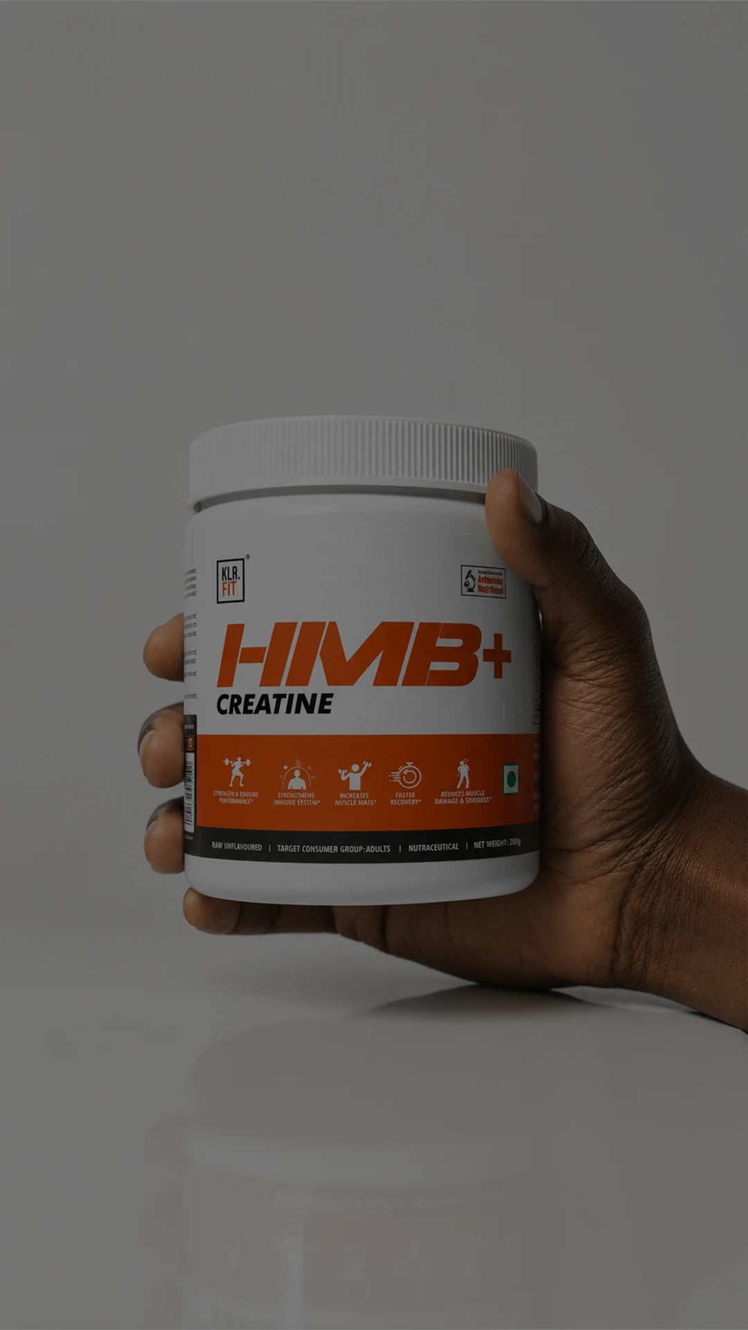 HMB + Creatine — Two Mechanisms, One Formula.